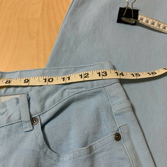Caslon blue capri jeans Sz 8 Denim - Picture 2 of 5